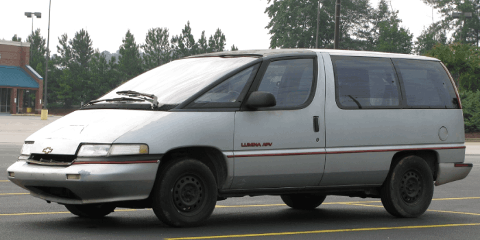 chevrolet luminavan parts